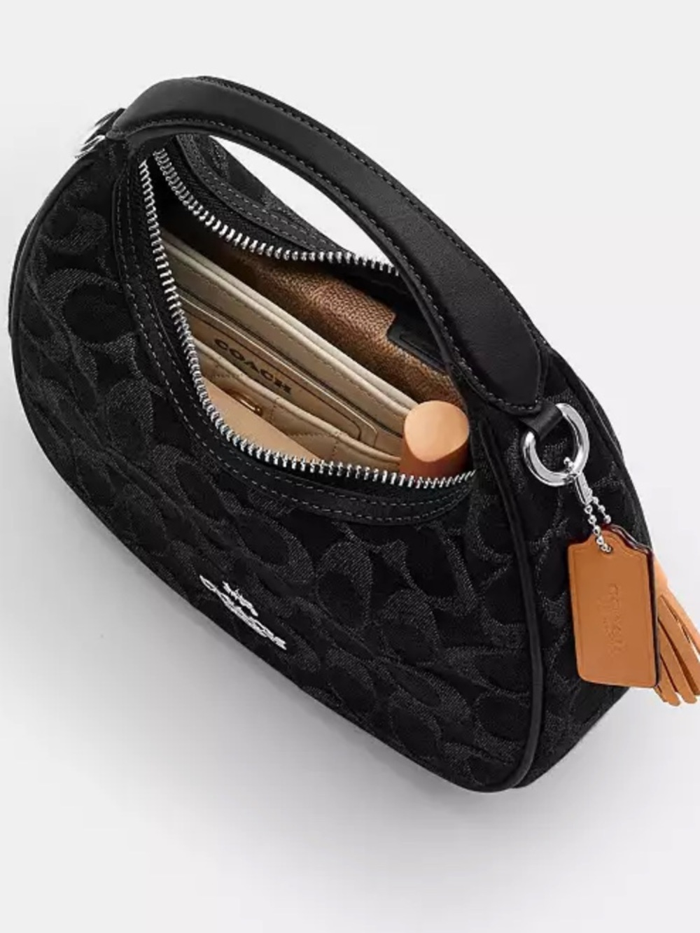 Coach Carmen Mini Crossbody Bag
In Signature Denim Black - Picture 4 of 10